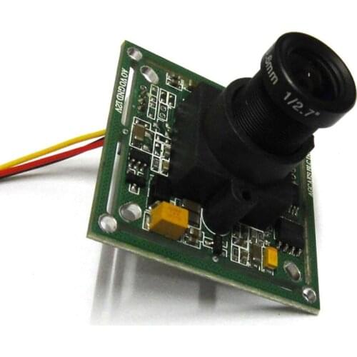 1/3" 420TVL SONY CCD Color CCTV Camera Board PCB mainboard analog with 1080p lens