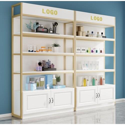 Shelf display shelf multi-layer shelf nail products container beauty salon display cabinet cosmetics display cabinet