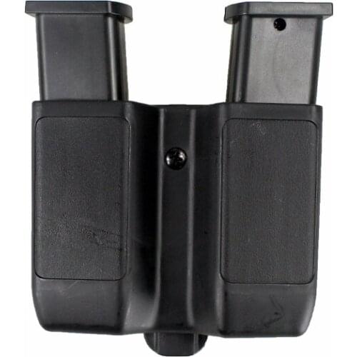 Tactical Pouch Quick Draw Double Magazine Mag Pouch Case Stack Duty Belt Matte for Glock M92