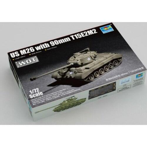 Trumpeter 07170 1/72 US M26 with 90mm T15E2M2 model kit