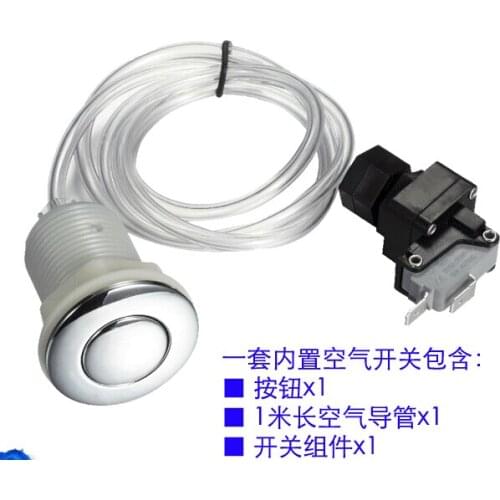 Food Waste Disposer Parts air power button air switch 46mm with pipe and micro switch