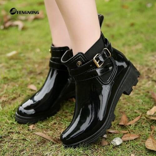 2019 Winter Boots Women Basic Women Mid-Calf Boots Round Toe Zip Platform Decor Female Shoes Warm Lace Up Boots Shoes X15-25