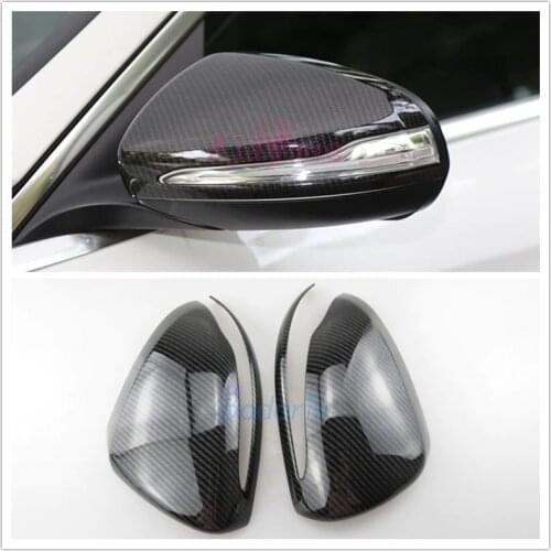 Accessories For Mercedes AMG C E S GLC Class X253 C253 W213 S213 W205 S205 A205 C205 W222 Side Mirror Cover Rear View Overlay