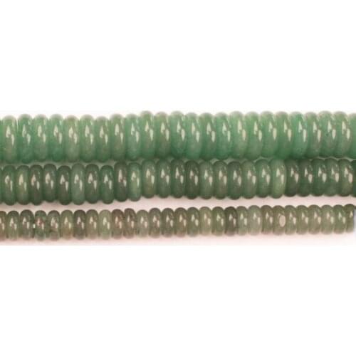 Wholesale 2-10mm Green Aventurine Rondelle Beads 15" BeadsFor DIY Jewelry Making !We provide mixed wholesale for all items