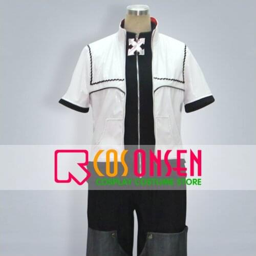 COSPLAYONSEN Kingdom Hearts 2 Roxas Cosplay Costume All Size Custom Made