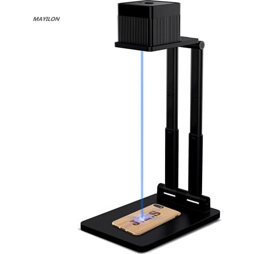 LC100 Laser Engraving Machine 3D Printer Intelligent Laser Engraving Machine Laser Engraving DIY Desktop Etcher Cutter Engraver