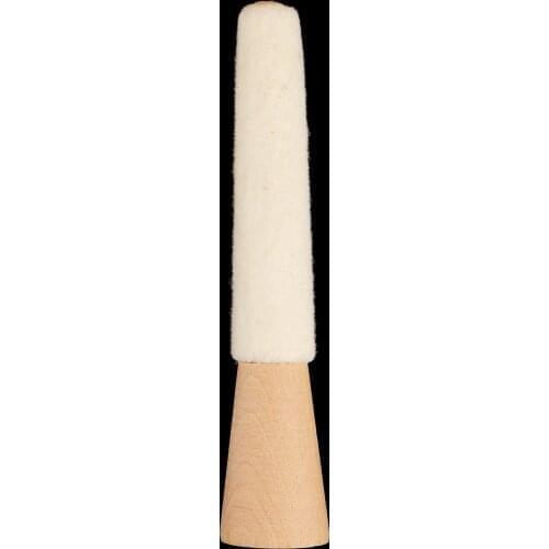 Mounted Felt Buffing Cone Type on Wooden Inside Ring Jewelry Polishing Tool