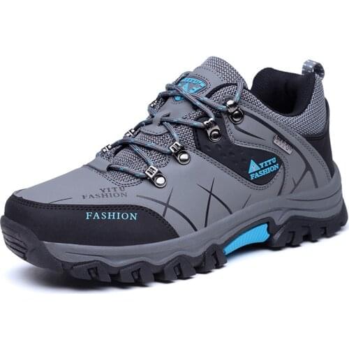 Lightweight Casual Shoes Outdoor Sports Shoes Non-slip Large Size New Tooling Hiking Boots Low Cut Mens Boots Mens Shoes