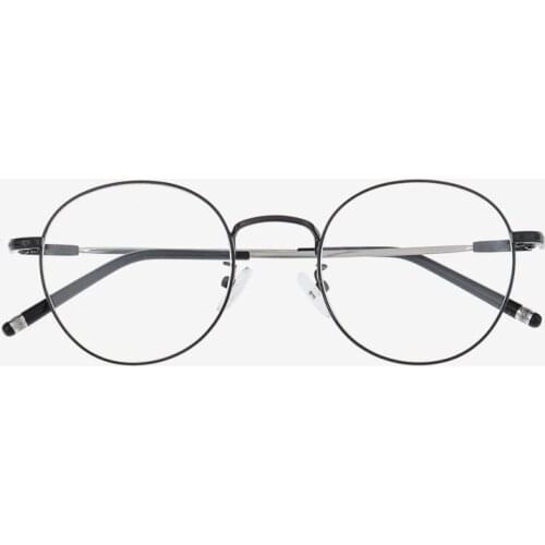 Retro Round Glasses Frame Metal Gold Frame Glasses Women Men Spectacles Frame Optical Mirror Ultra Light