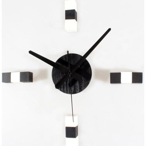 Modern diy fashion wall clock 3d big quartz watch clocks living room home decoration still simple wall clock