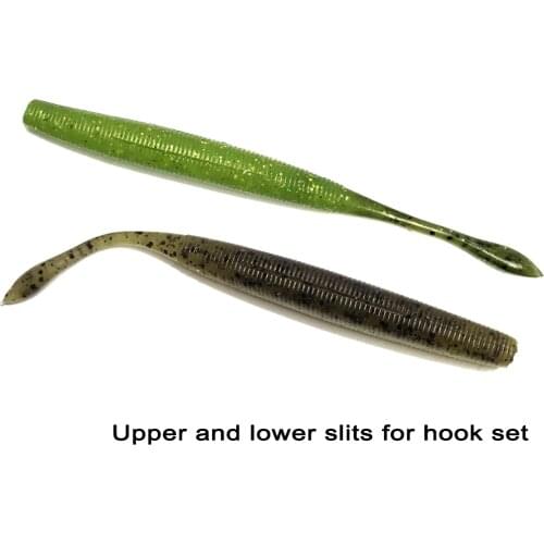 Trout Sinking Stickbait Worms Swimbaits Fishing lures 80pcs 12.7cm 7.7g Bass Pike Sunfish Shad Silicon Rubber Baits