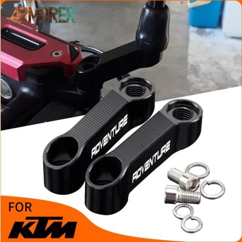 Motorcycle Rearview Mirrors Extension Riser For KTM 390 790 1050 1090 1190 1290 Adventure 790Adventure 1090 Adventure 1290adv