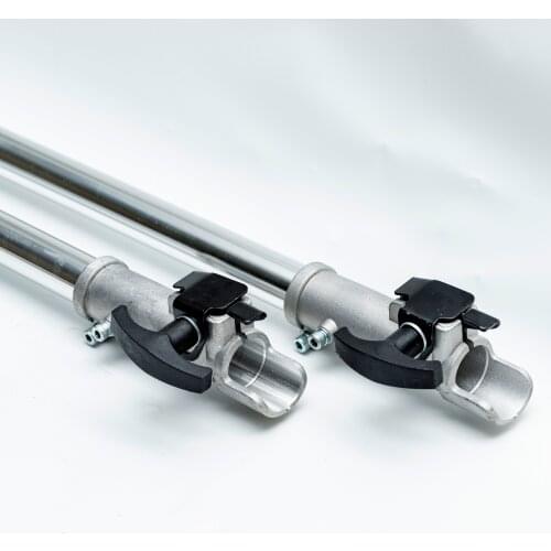 New Model 2PCSX80CM,7Teeth Shaft,26mm Extension poles for multi brush cutter Long reach chain saw,hedge trimmer