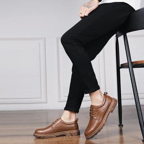 Comfortable shoes causal casuales leather sapato fashion hot hombre flat sports zapatillas sale sapatos black new casual male