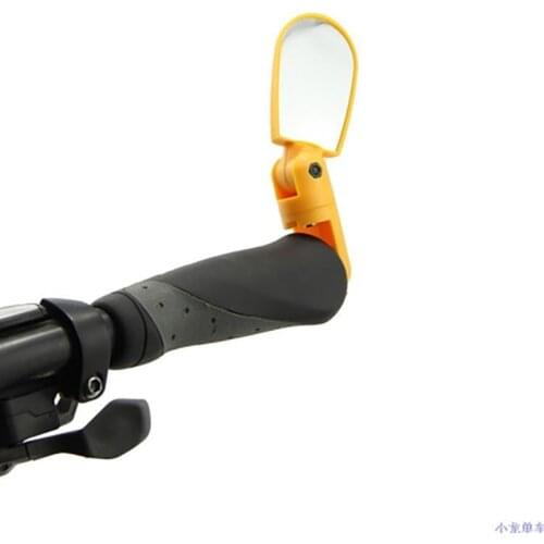 Cycling Bike Rear View Mirror Adjustable Mountain Bicycle Handlebar Grip Rearview Glass Cycling Device Accessories