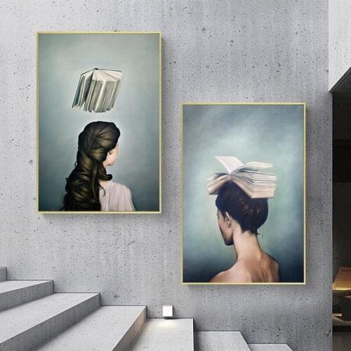 Abstract Human Body Poster Minimalist Canvas Print Beauty Female Wall Art Painting Creative Picture Modern Home Decor