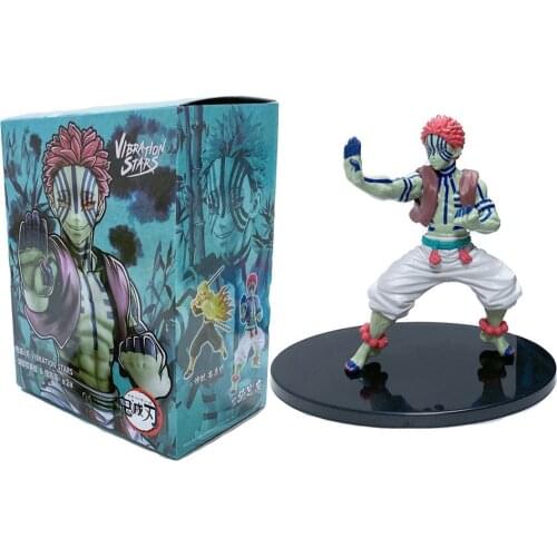 Anime Demon Slayer PVC Action Figure Akaza Kibutsuji Muzan Himejima Kyoumei Figures Toys Decoration Gift With Box