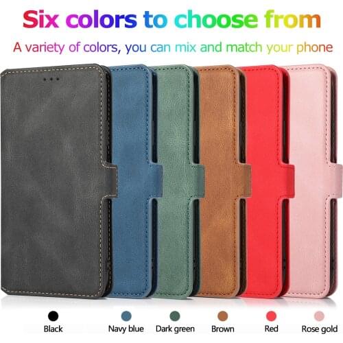 Case For Samsung Galaxy S20 FE Note 20 S20 Plus Business PU Leather Flip Wallet Case Protection Shockproof Cover Card Stand Slot