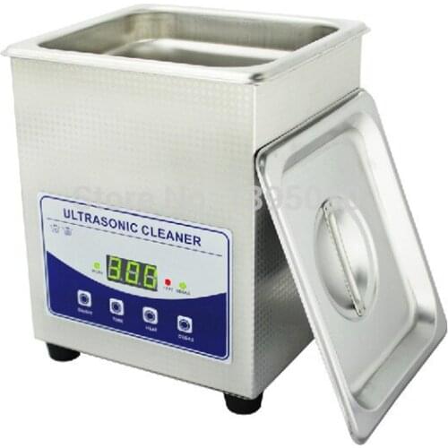 2L- 220V digital household ultrasonic cleaner ( JP-010T ) for glass Jewely shaver PCB cleaning