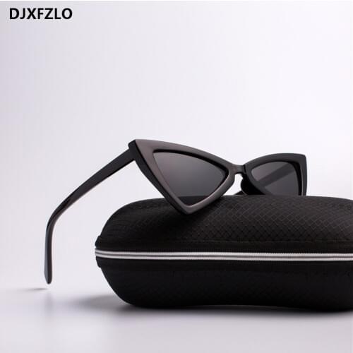 DJXFZLO Womens Cat Eye Sunglasses