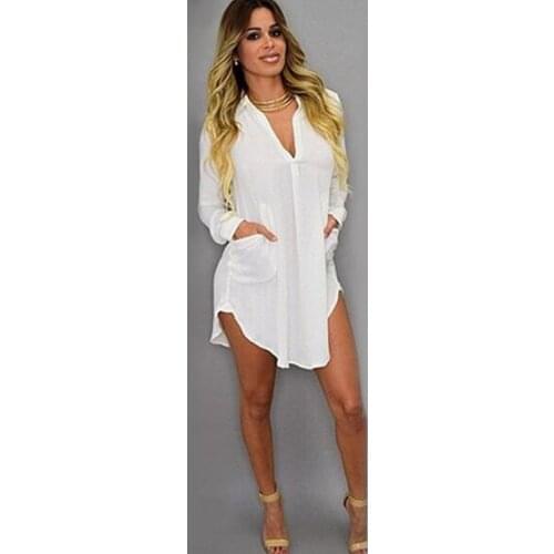 Exceent siya Collar Blouses