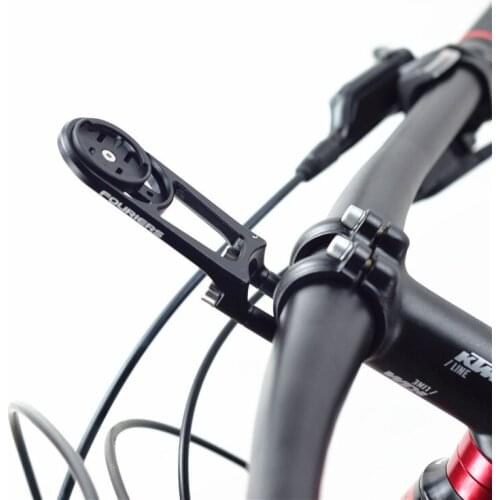 FOURIERS Bicycle computer stand Aluminum alloy front bracket Compatible with most bicycle computers With 2018 GIANTpropel stem