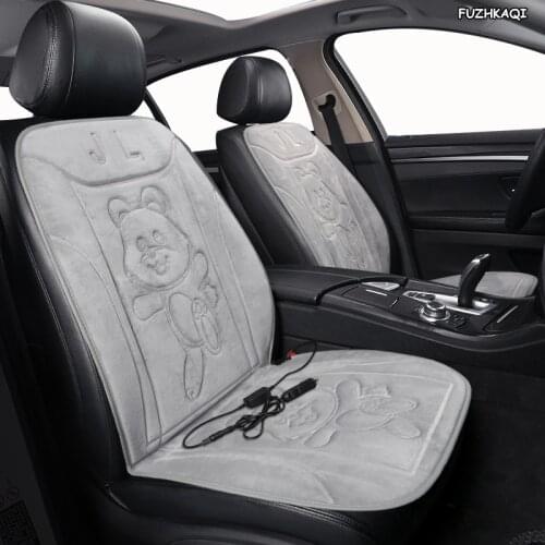 FUZHKAQI 12V Heated car seat cover for Chevrolet all models aveo lacetti sonic spark equinox Cruze Epica Malibu captiva seat