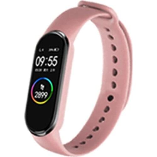 H05A For Mi Band 6 5 Wristbands Watch Silicone Strap Sweatproof Anti-lost Bracelets
