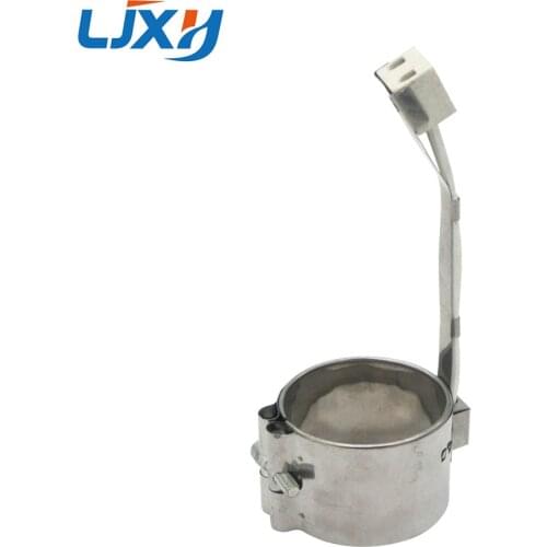 LJXH 65x50mm/65x55mm/65x60mm Ceramic Band Heater Stainless Steel 220V Power 300W/340W/370W for Packaging Printing