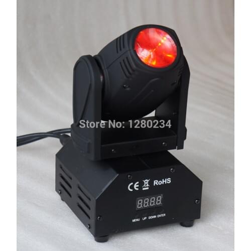 China stage light factory cheap dj lihgts led mini moving head 1pcs*10W 4 in 1 RGBW led beam wash stage lighting for bar ktv
