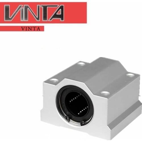 Box-type slider Straight Motion ball bearing block SCS10 12 13 16 20 25 30 35 40 50 60UU pillow linear 3D Printer Slide Bearing