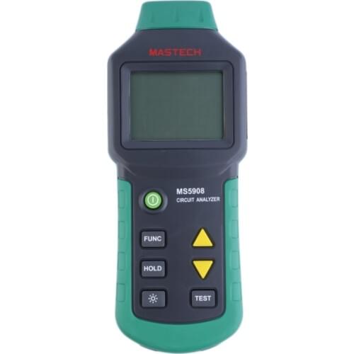 Mastech MS5908 RMS Circuit Analyzer Tester Compared w/ IDEAL Sure Test Socket Tester 61-164CN 110V or 220V
