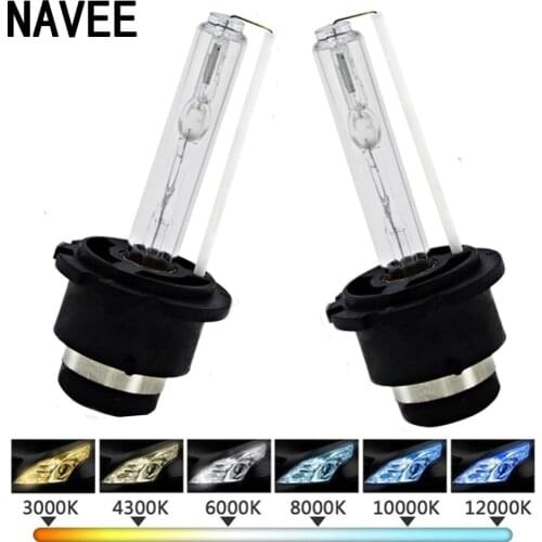 Universal 2PCS LED Lamps For Cars HID Headlight D2S/D2C Light Bulbs Replace Headlamp Super Bright Motorbike Accessories For BWM
