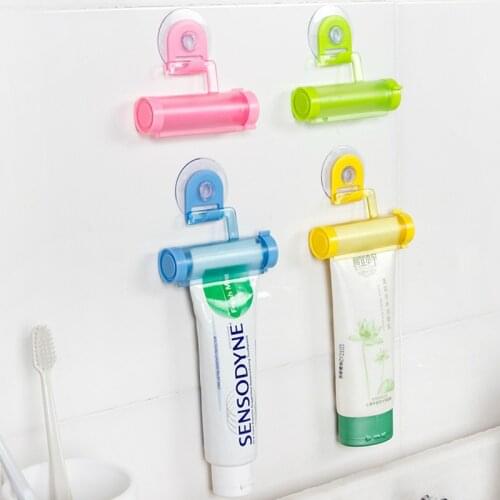Kitchen Accessories 1Pcs Plastic Rolling Tube Squeezer Toothpaste Manual Extruder Kitchen Gadgets for Kitchen Goods Tool Cocina
