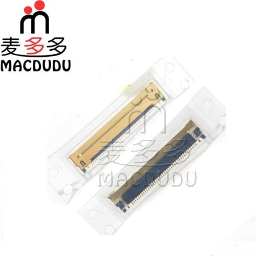 10Pcs/Lot New LCD LED LVDS Cable Connector 40 Pins For MacBook Pro A1297 A1286 2008-2011