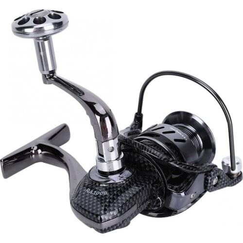 13+1 Bearings 5.5:1 All Metal Fishing Reel Lightweight Folding Rocker Arm Saltwater Spinning Wheel Accessory Left/Right Hand