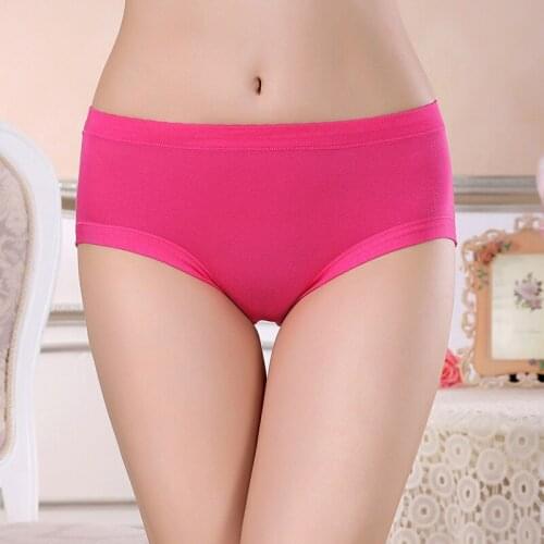 2021 3 Pcs Women Mid Waist Anti-Side Leakage Underwear Leak Proof Panties Stretch Breathable Briefs TY66