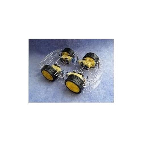 4WD Smart Robot Car Chassis Kits for arduino with Speed Encoder New