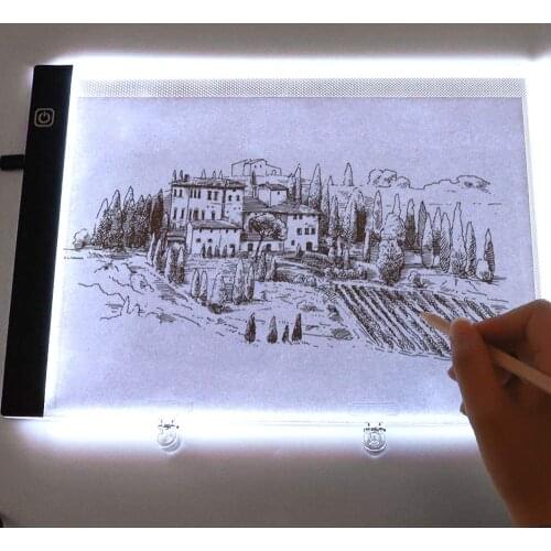 Diamond Painting Accessorie With scale A4/A3 Led Light Pad Lamp Board Tablet for Painting Drawing Diamond Embroidery Tool Kits