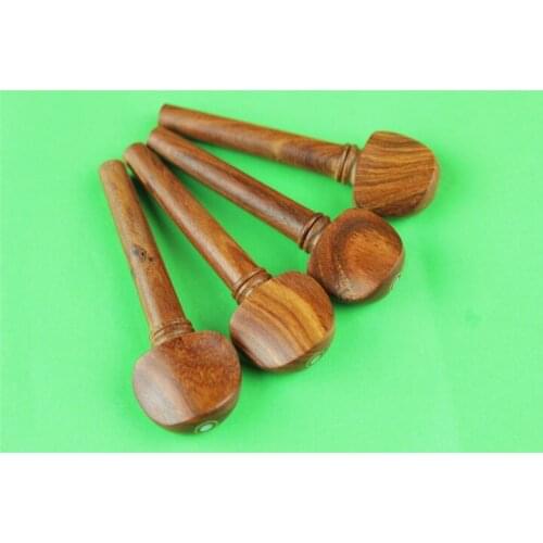 Viola accessories high-end viola piano shaft string axis red sandalwood string button 4 a set of prices