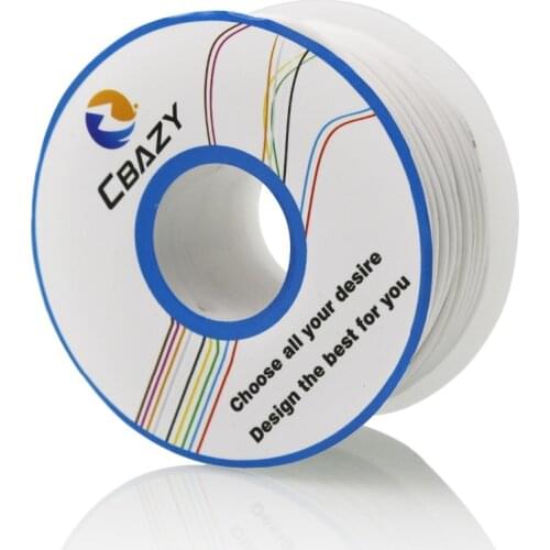CBAZY Silicone 22AWG 25M flexible silicone wire and cable tinned copper wire stranded wire 10 color optional DIY wire connection