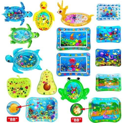 Baby Water Mat Inflatable Pad Cushion Infant Toddler Water Crawling Play Mat for Children Early Education Developing Kids Toy
