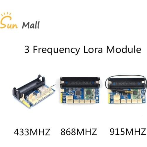 1PC 433Mhz/868MHZ/915MHZ lora module SX1278SX Module ATmega328P Wireless DIY Kit for Arduino pro mini with 14500 baterry case