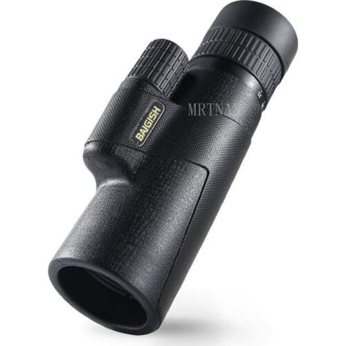 10-30x42 Zoom Monocular Powerful Military Telescope BAK4 Prism Binoculars Spotting Scope for Hunting Big Eyepiece lens