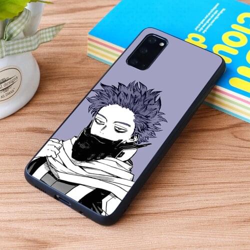 For Samsung Galaxy My Hero Academia Hitoshi Shinso Soft TPU border Samsung Galaxy Case