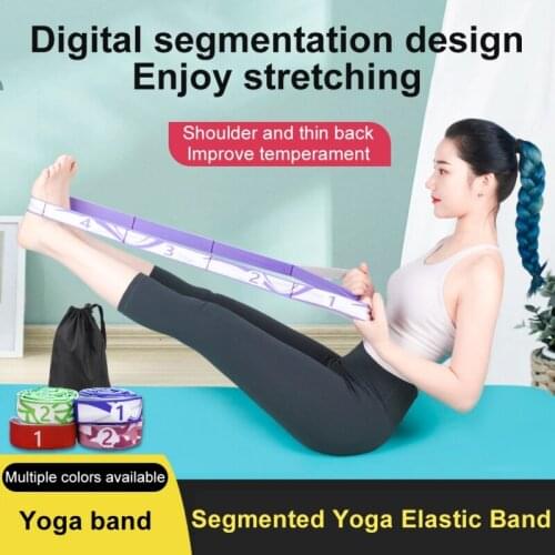 Yoga Pull Strap Belt Fitness Stretching Strap Expander Sports Simulators For Pilates Resistance Bands Home Gym Equipment