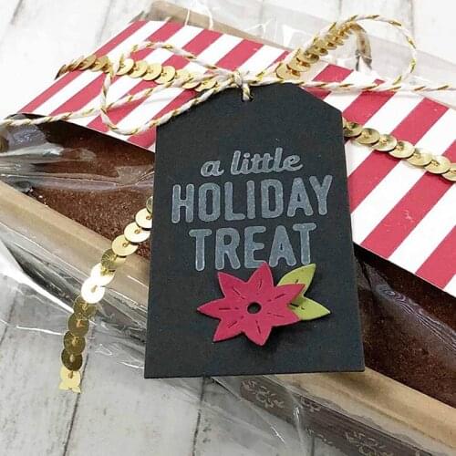 Christmas Tags Labels Metal Cutting Die Stencil Template for DIY Embossing Paper Photo Album Card Making Letter Die Cuts