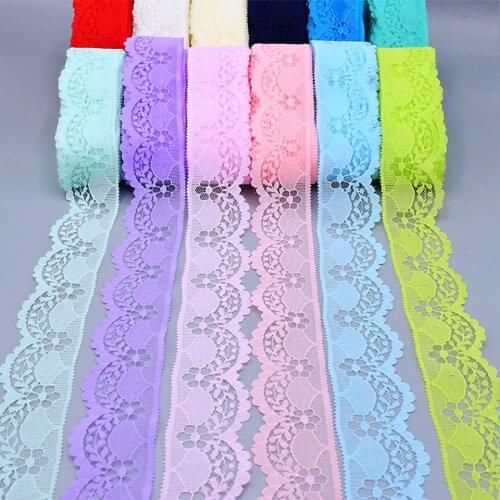 4cm Bud silk lace ribbon 9m DIY handmade materials clothing curtains bedding accessories household items 40mm