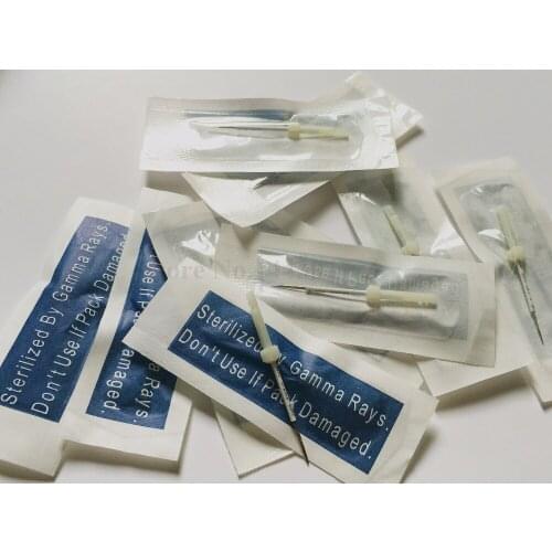 Freeshipping 100pCS/Lot 3RL Eyebrow Lip Tattoo Needles For Permanent Makeup Dragon Machine