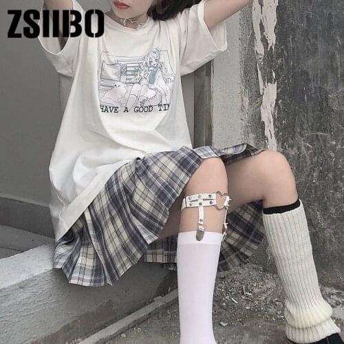 Short Sleeve Top Tee Female Kawaii y2k mujer gothic kpop футболка Harajuku Anime Print Black Crop Women T-shirts Goth Streetwea